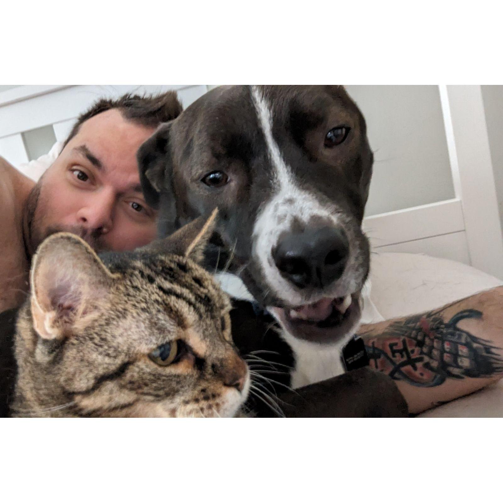 His love of animals is incredible