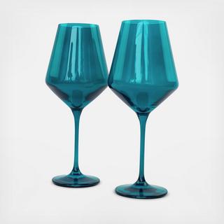Estelle Stemware Wine Glass, Set of 2