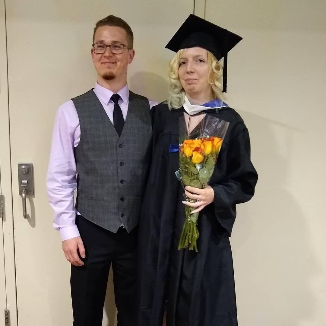 Sarah's college graduation May 17, 2019