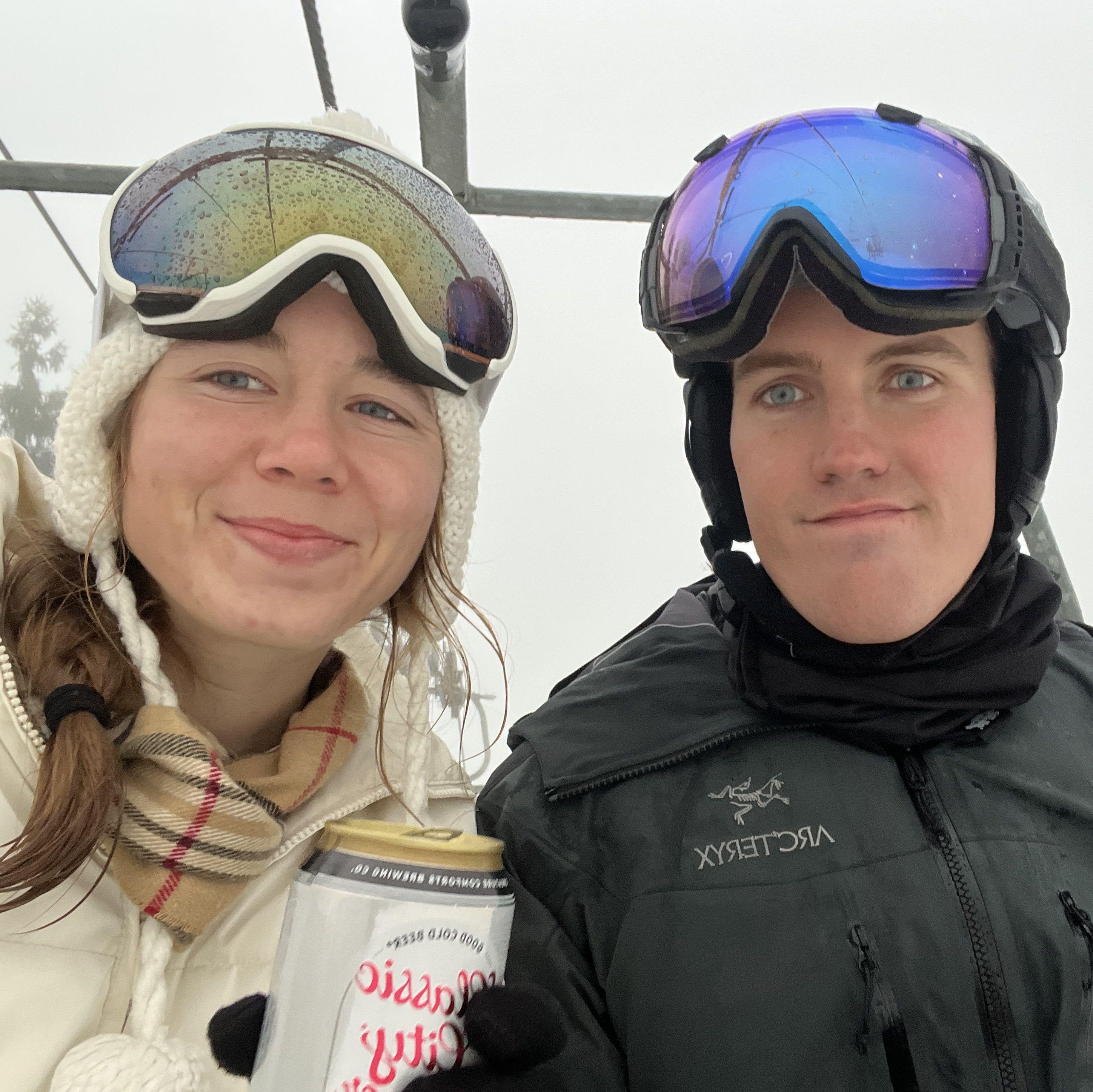 Skiing at Beech Mountain!