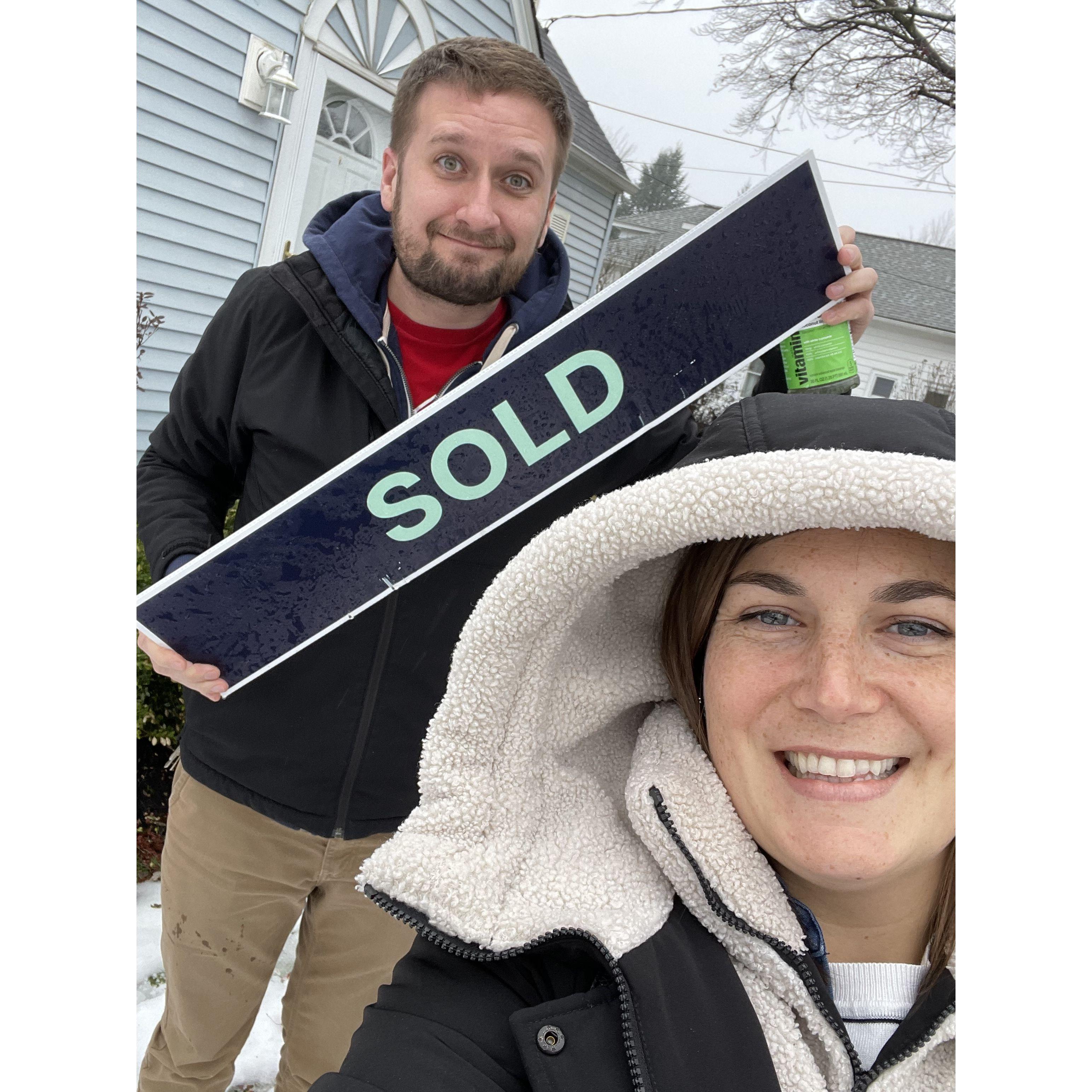 Buying our first home together in Lancaster!