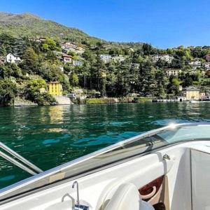 Boat ride around Lake Como