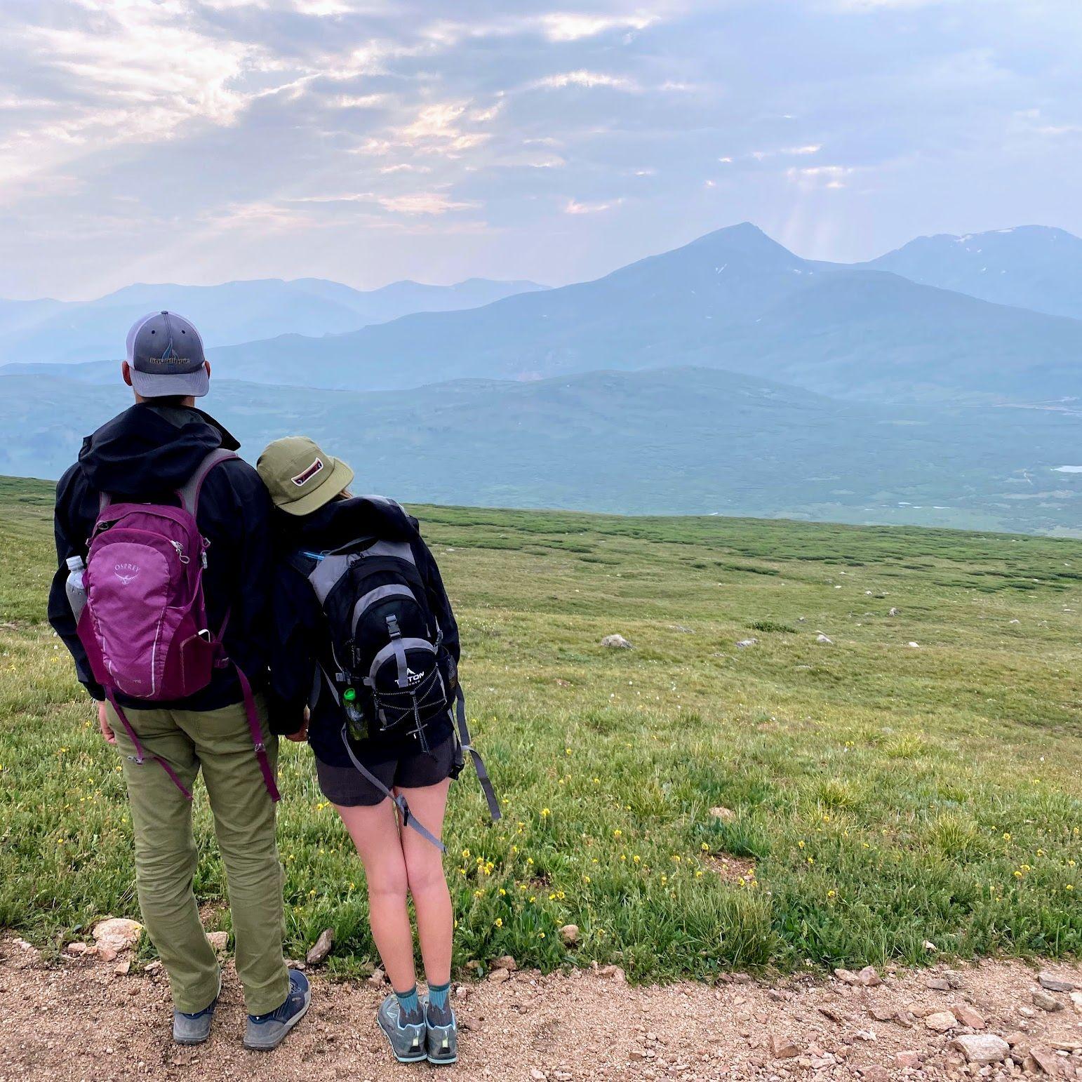July 2021. Bagging 14ers.