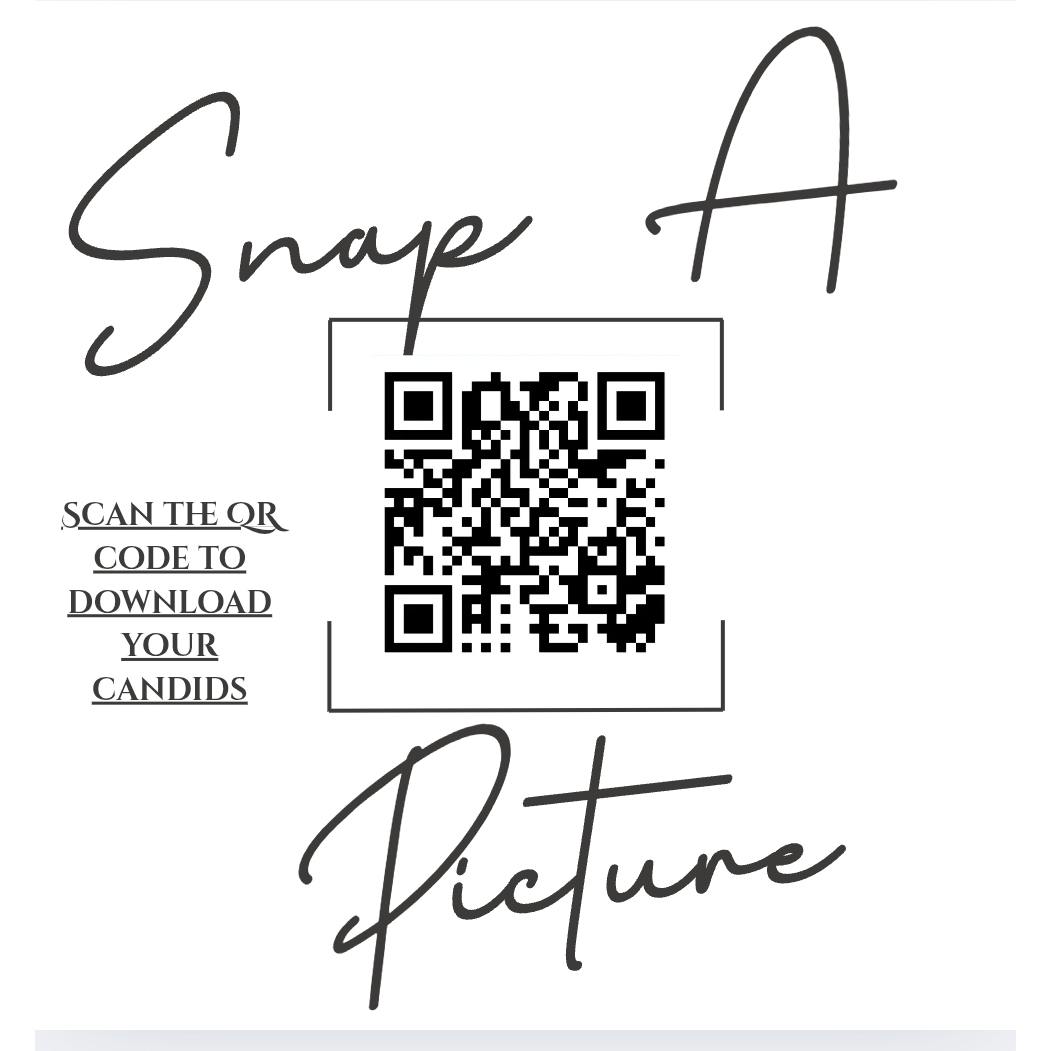 We encourage our guests to scan the QR at the event to downlooad pictures from your Point Of View!