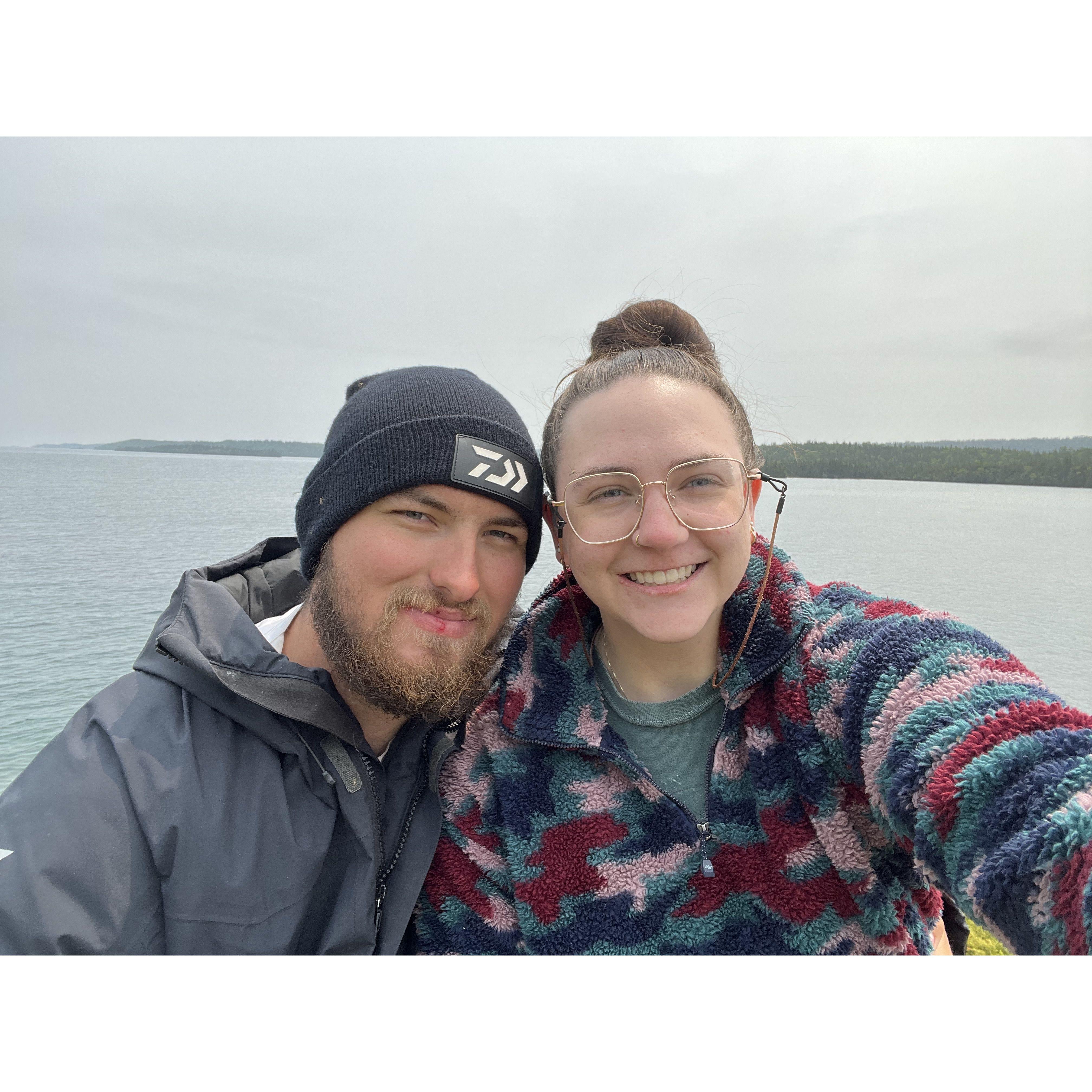 One of our last days on Isle Royale.