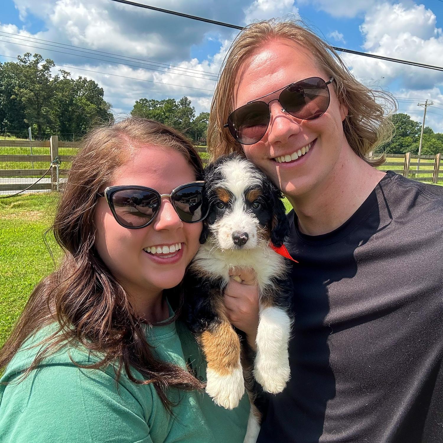 July 16, 2023
Life and family brought us back home to Florida so we decided to embrace the change by getting a puppy!! Cash means so means to us and many of our favorites moments together involve him.