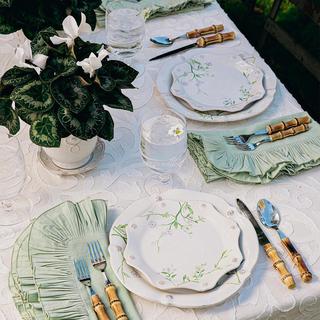 Berry & Thread Floral Sketch 4-Piece Place Setting, Service for 1