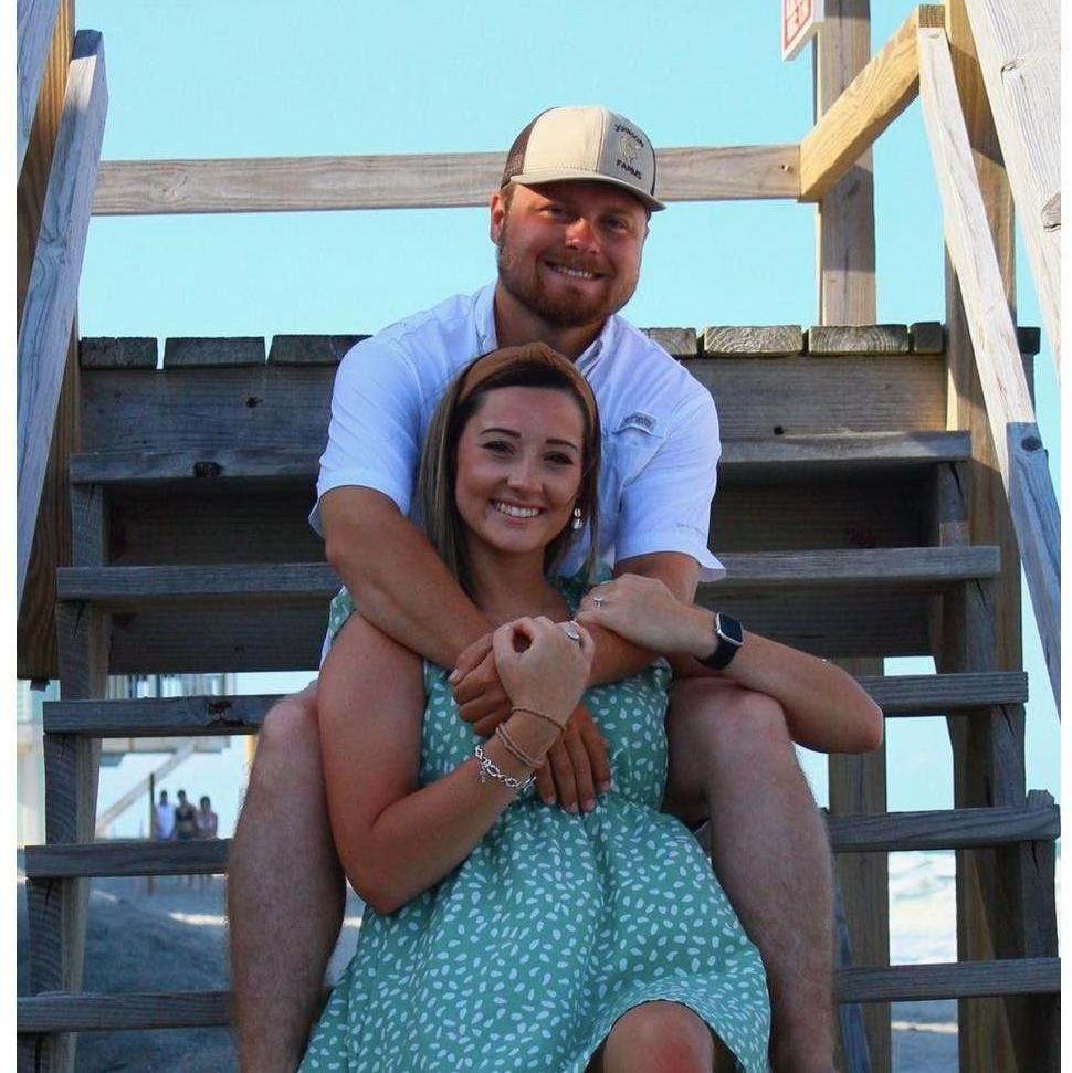 Our last beach trip before we get married!