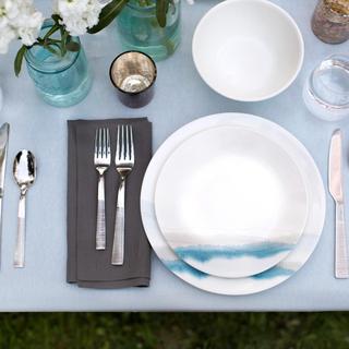 Market Street New York Blue Adirondack 5-Piece Place Setting, Service for 1