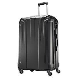 Samsonite Opto 29-Inch Hardside Spinner Checked Luggage in Black