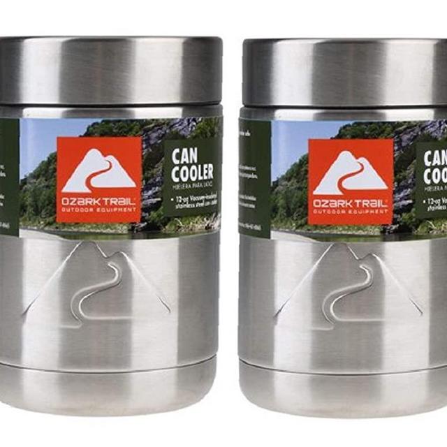 Ozark Trail 12 Ounce Double Wall Can Cooler Cup - Set of 2