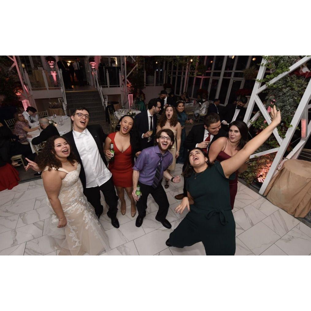 Alex and Nicole met on December 19, 2021 at our friends wedding in a love at first sight moment. We spent the night dancing, talking, and shared dessert. We have been talking ever since!