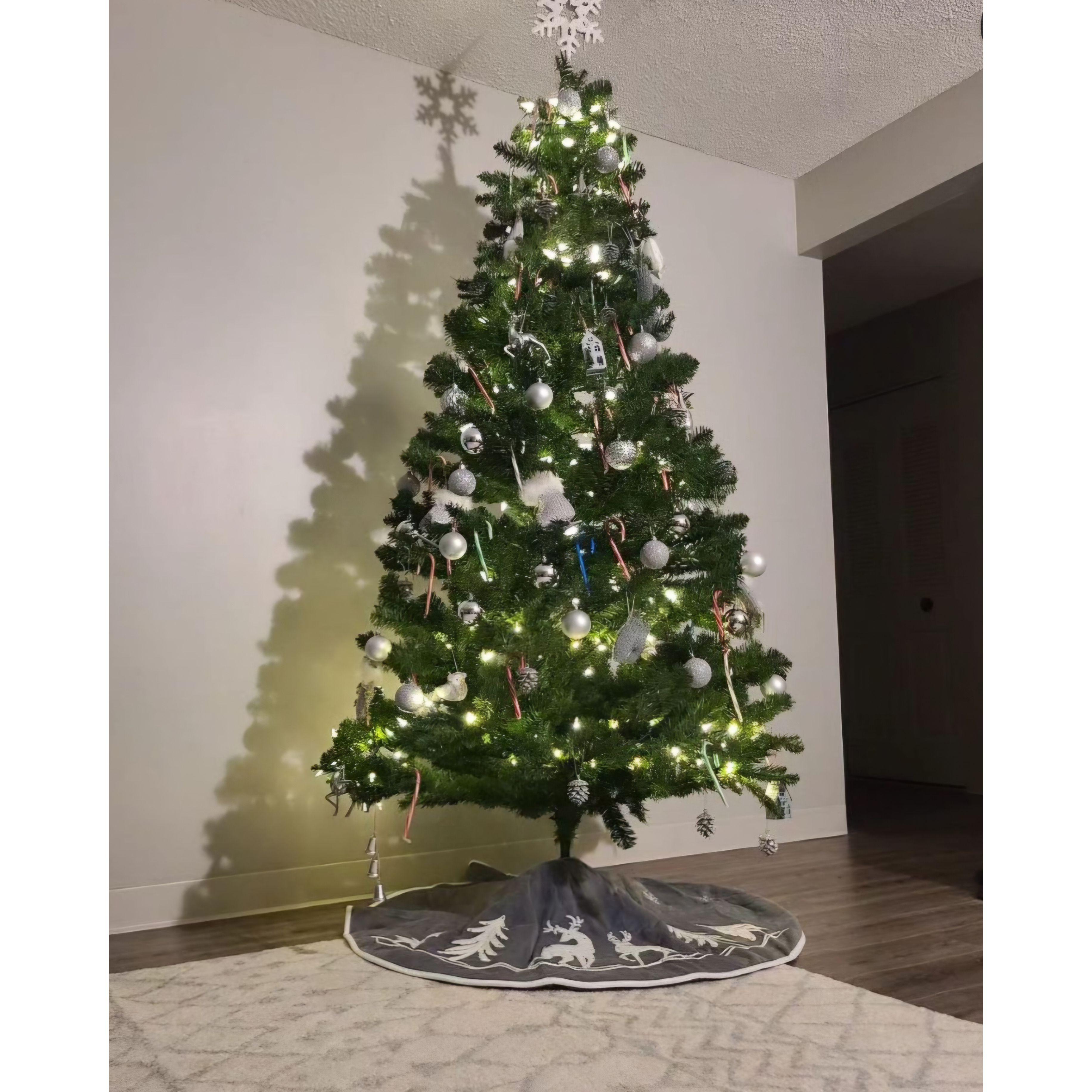 SETTING UP OUR FIRST TREE LAST YEAR