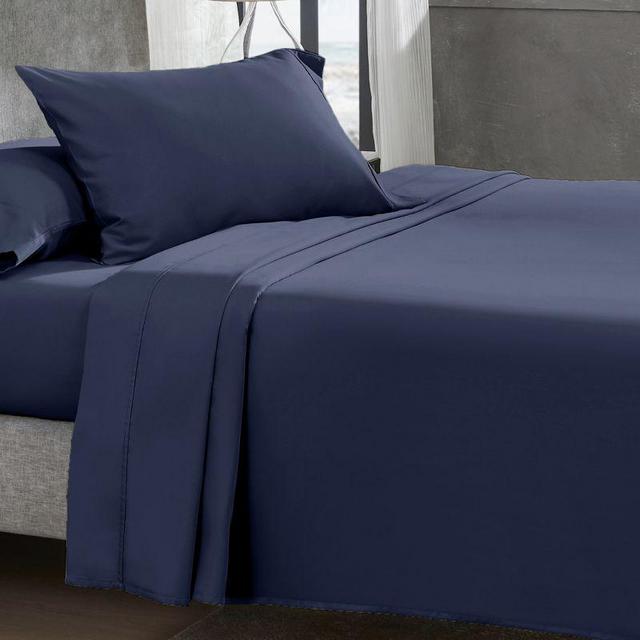 Cotton Sheets Set | Softest 400 Thread Count | Deep Pockets No-Pop off Fit Cooling Bedsheets by California Design Den