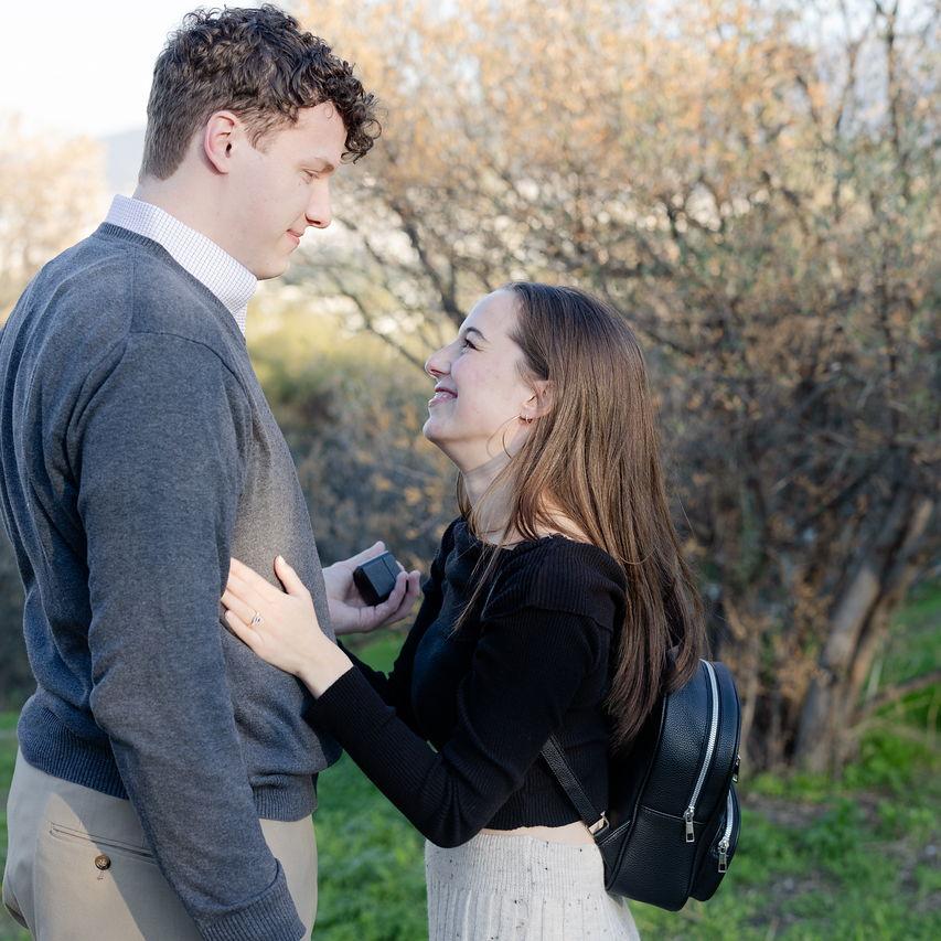 Photos from our engagement in Greece!