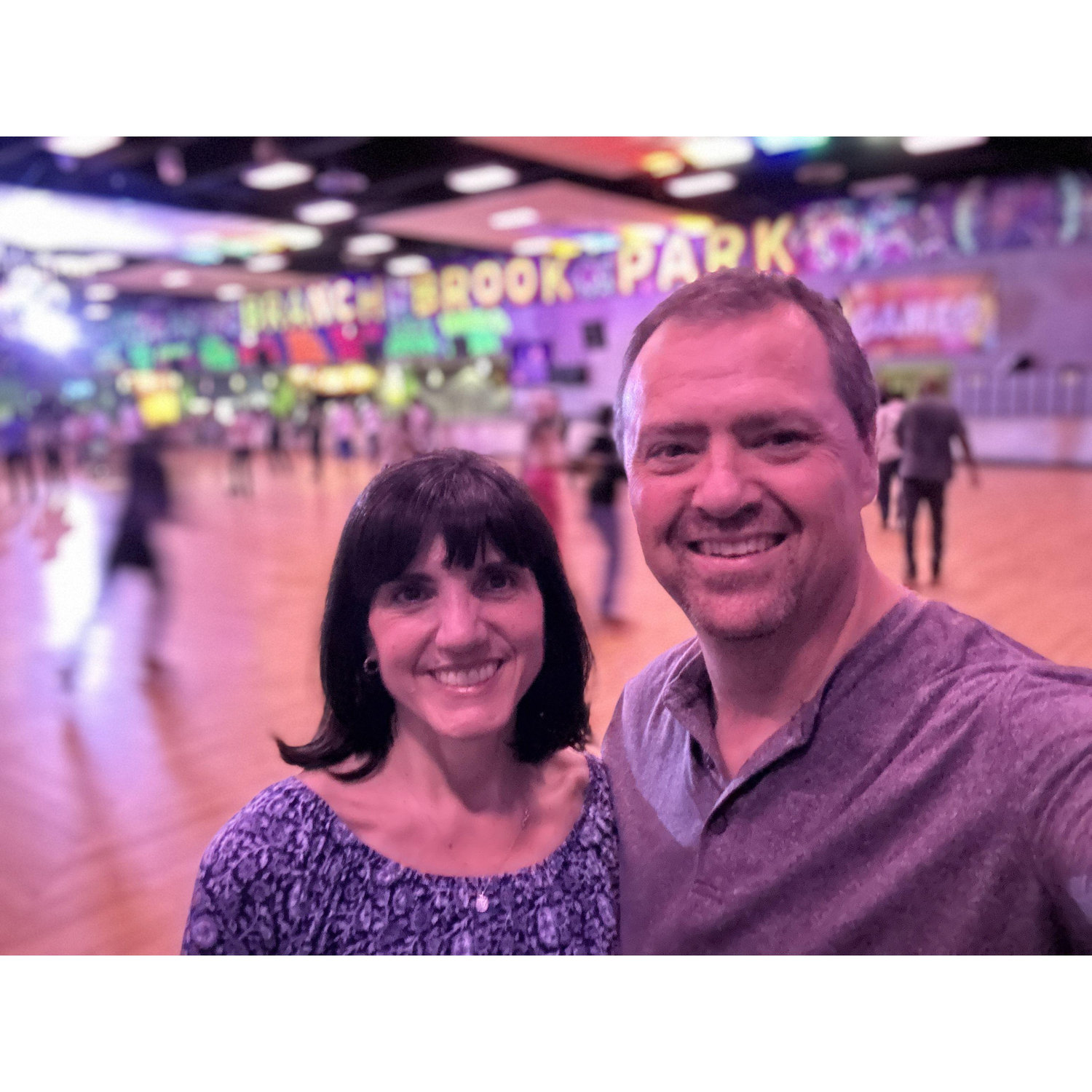 Date Night, rollerskating March 2024