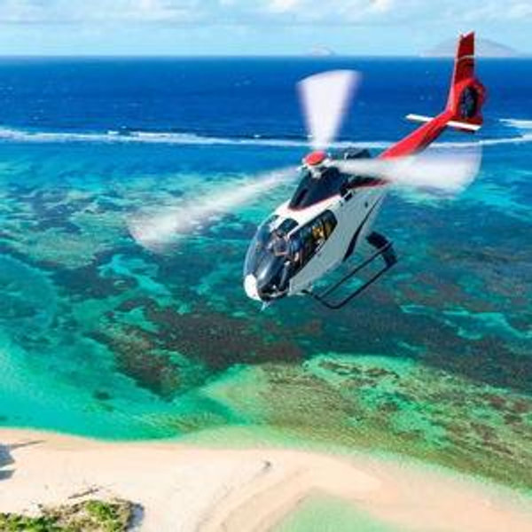 Underwater Waterfall Helicopter Tour