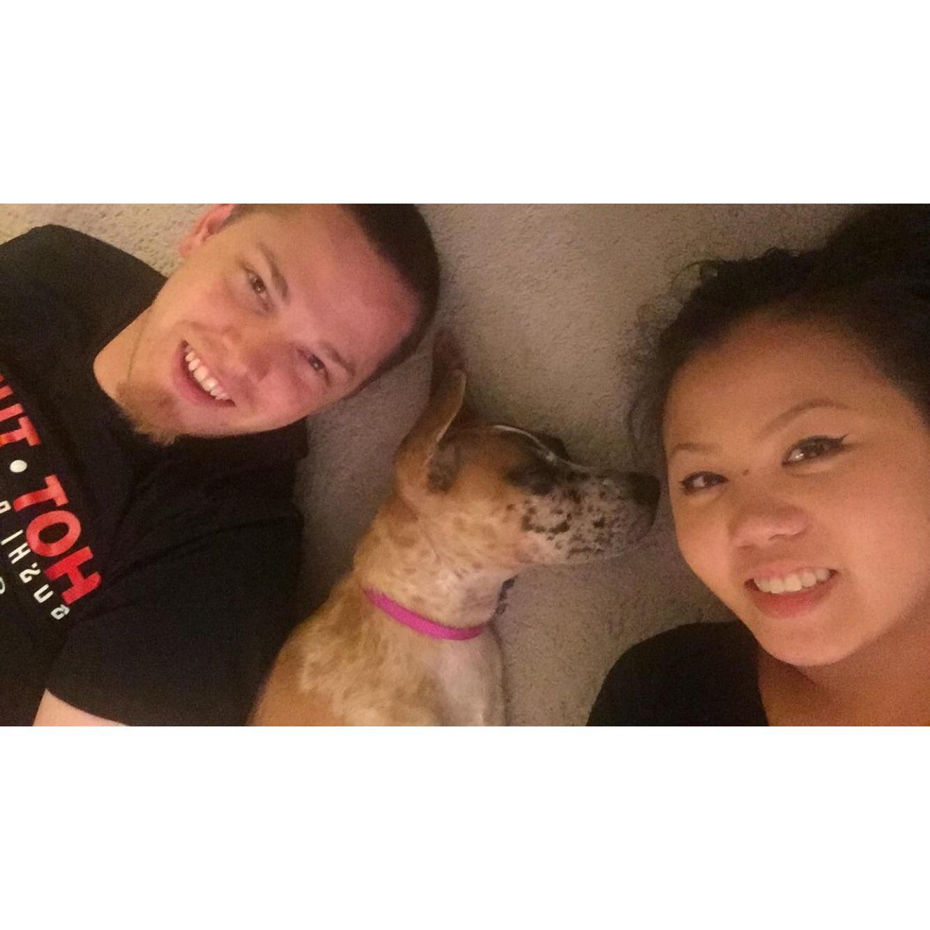We adopted Avery together in July 2016