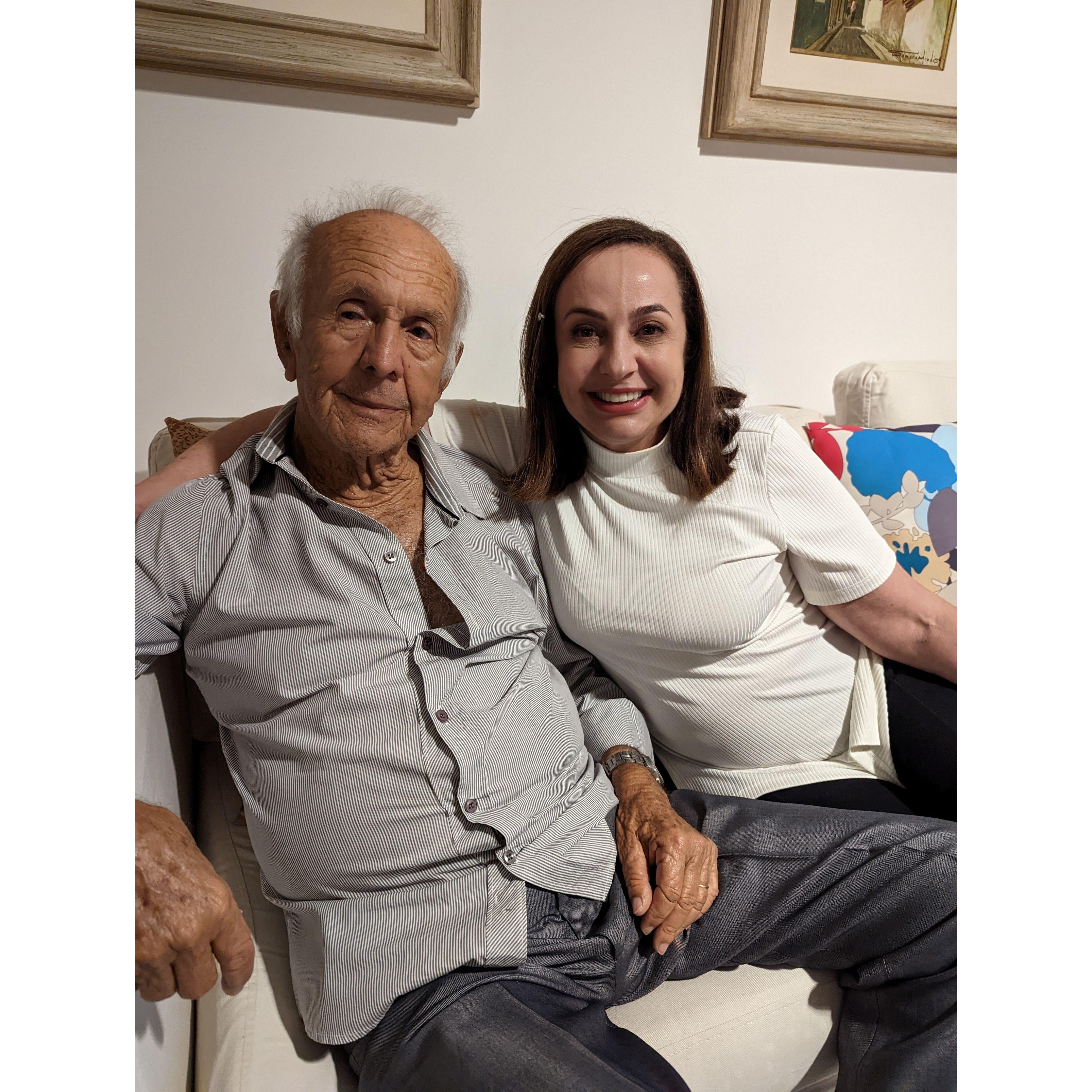 Asking Raimundo (Mercia's father) for her hand in marriage! He said yes!  Salvador, Brazil  November 2022
