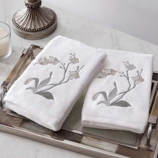 Orchid Hand Towel, Set of 2