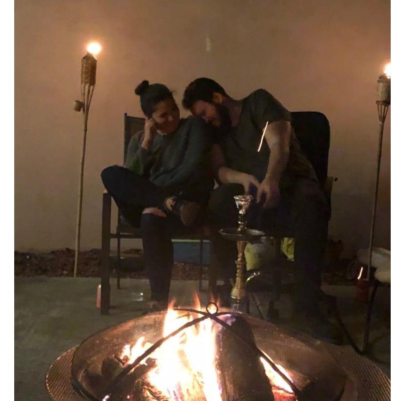 Sly bonfire snapshot.