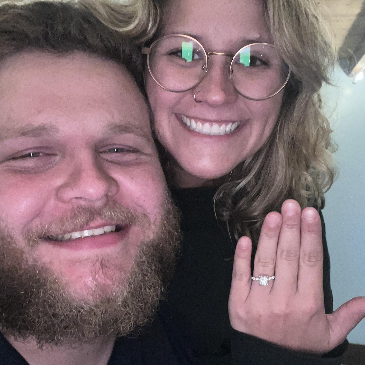 He put a ring on it!!