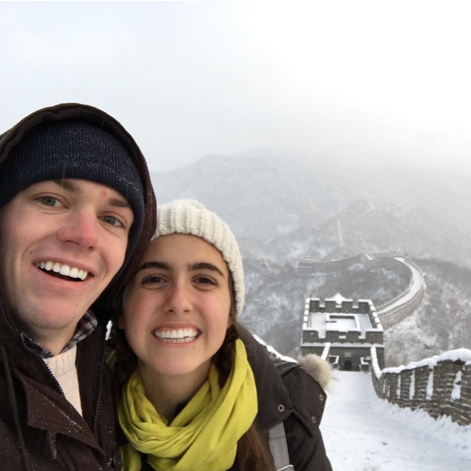 We had the Great Wall all to ourselves!
