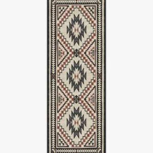 Desert Sumac Flatwoven Rug | Rug + Pad System | 2.5"x7" | Ruggable (Long skinny runner)
