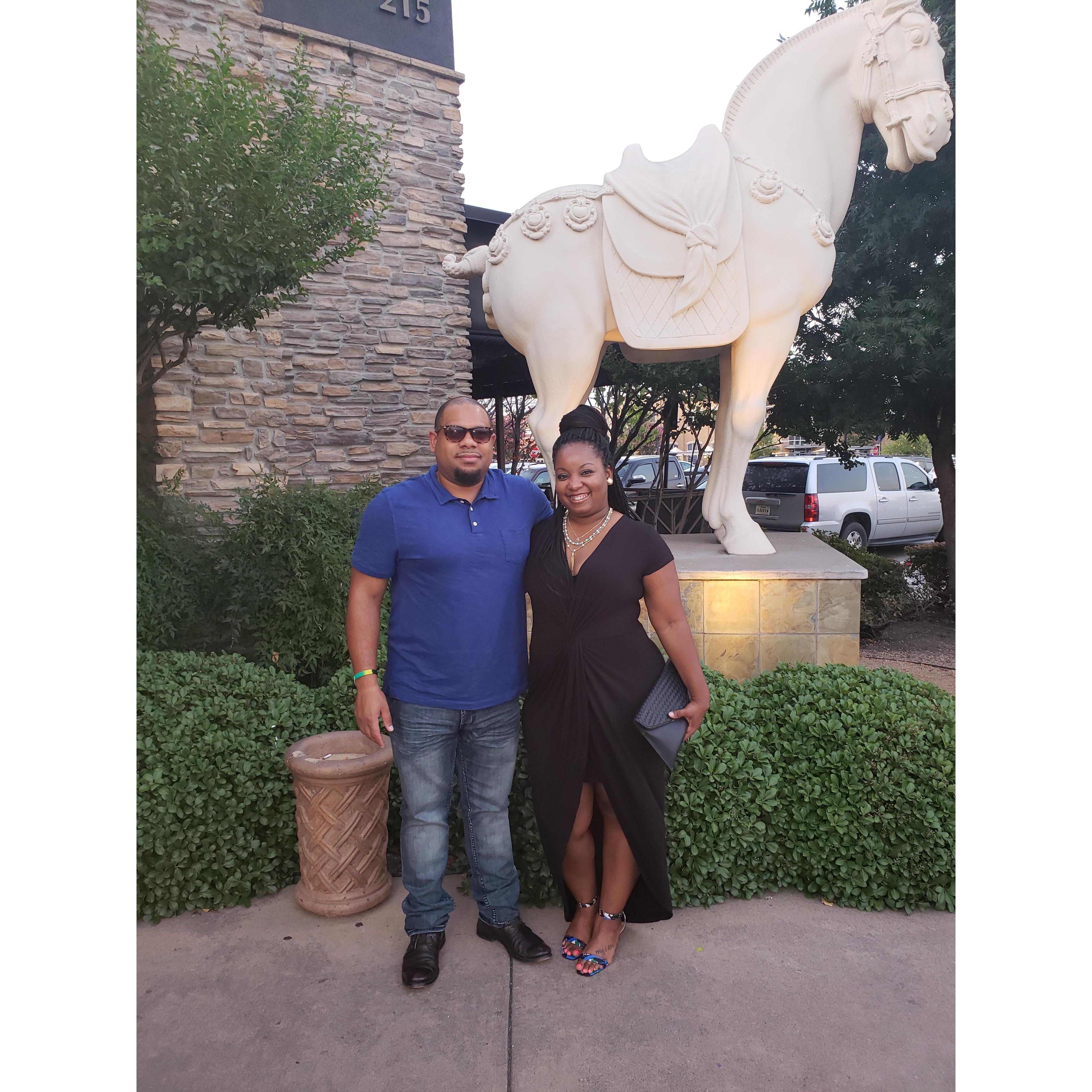Date night at PF Chang