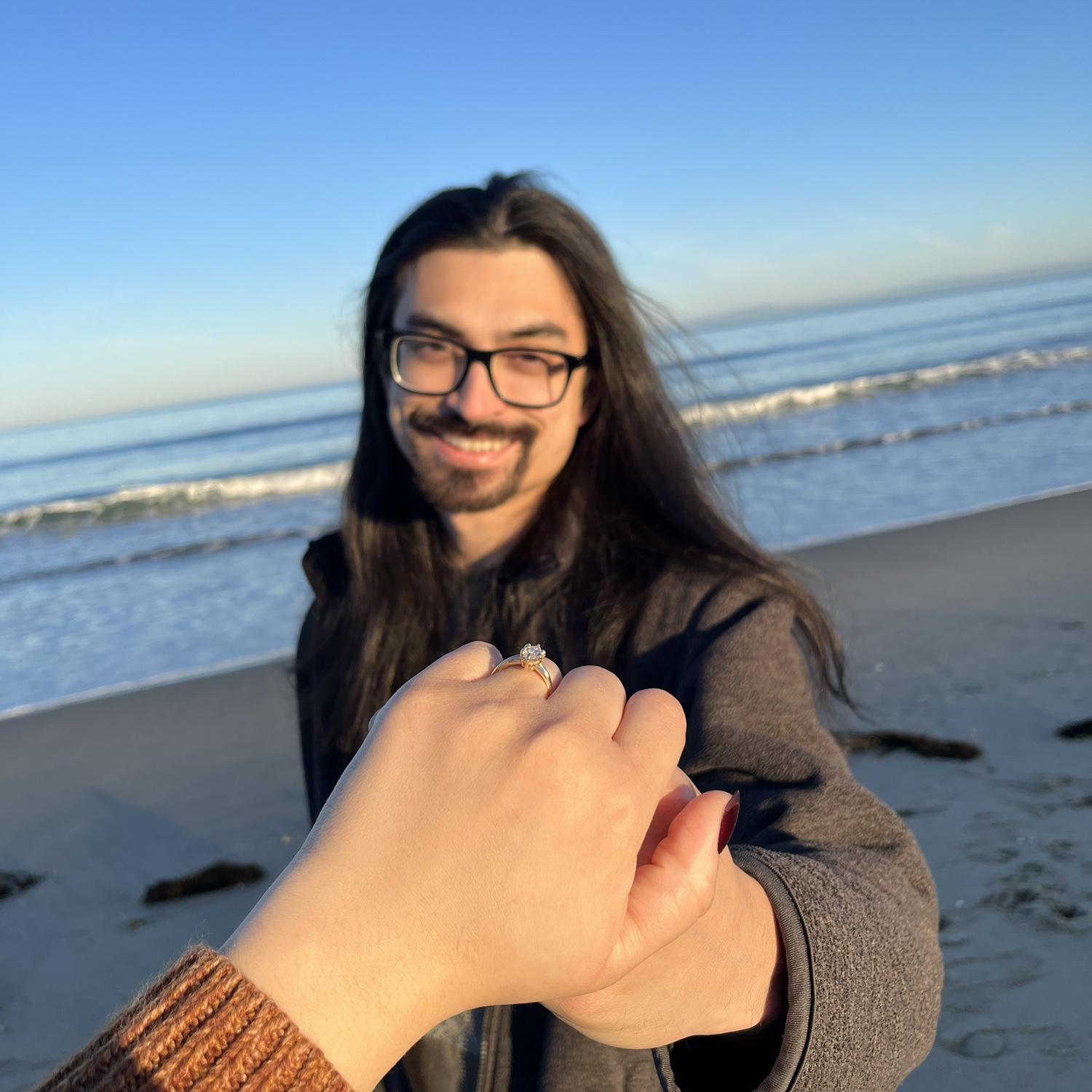 October 20, 2024, still couldn’t believe we were engaged!