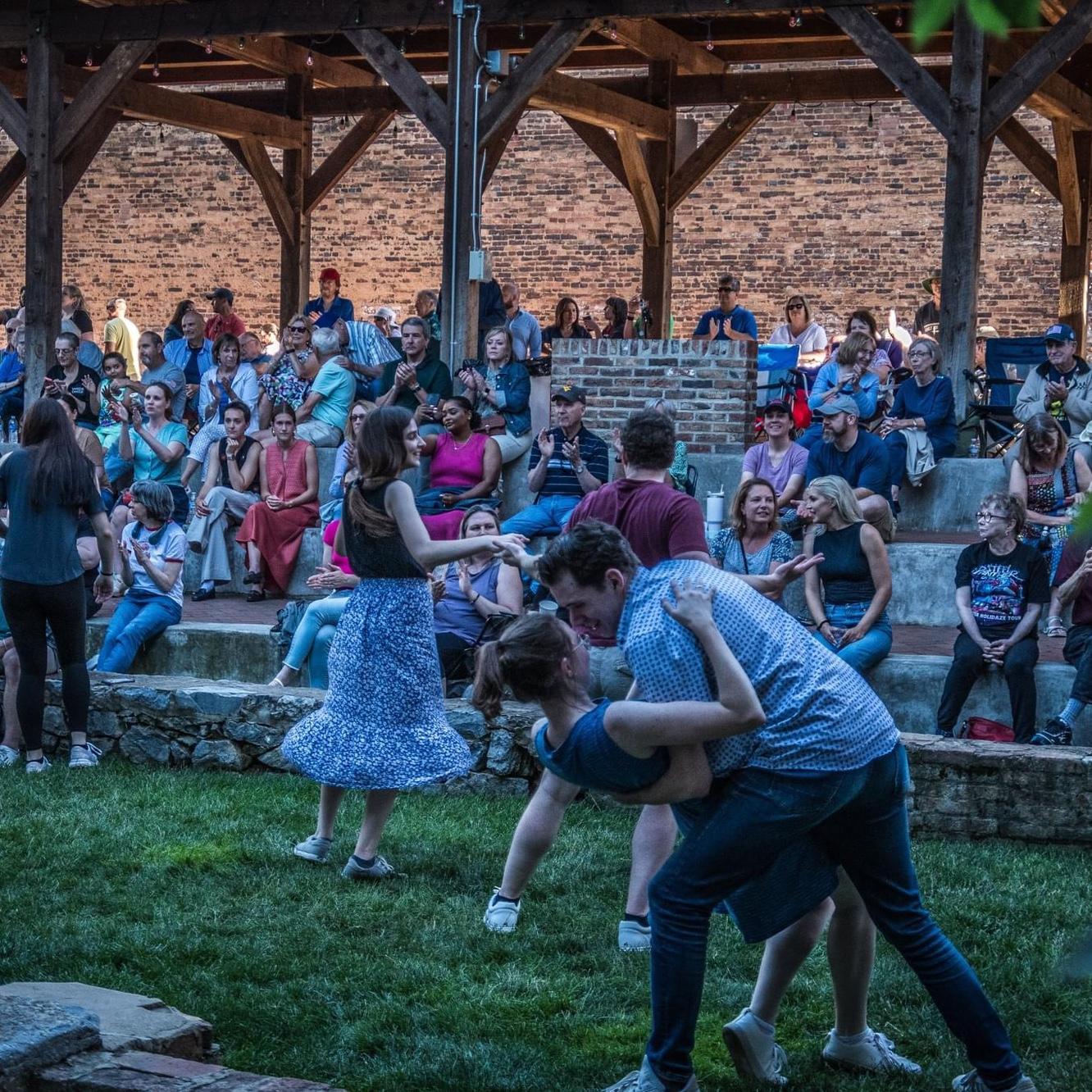06/07/2024 - Ana and Michael went swing dancing in Winchester, a favorite hobby of theirs.