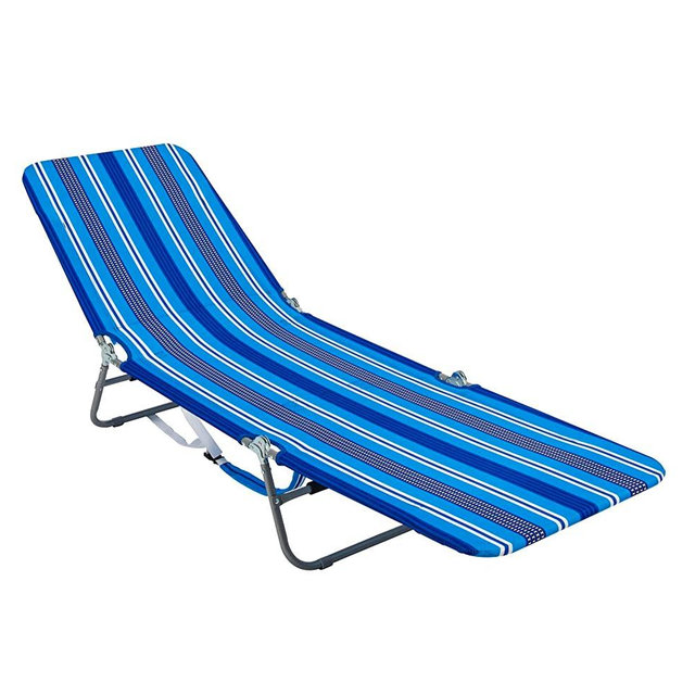 Rio Beach Portable Folding Backpack Beach Lounge Chair with Backpack Straps and Storage Pouch
