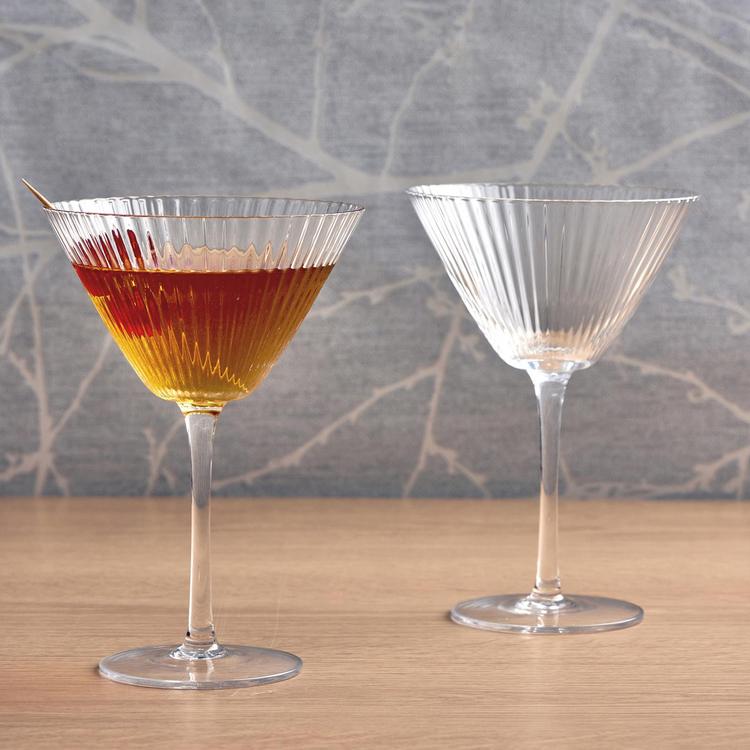 Set of 2 Manhattan Cocktail Glasses - Anton Studio Designs