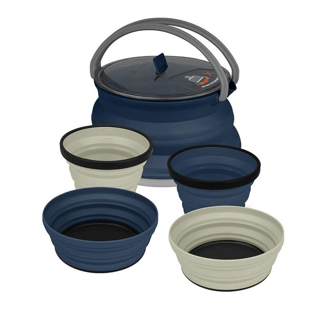 Sea to Summit X-Set 2-Person Collapsible Camping Cookware Set