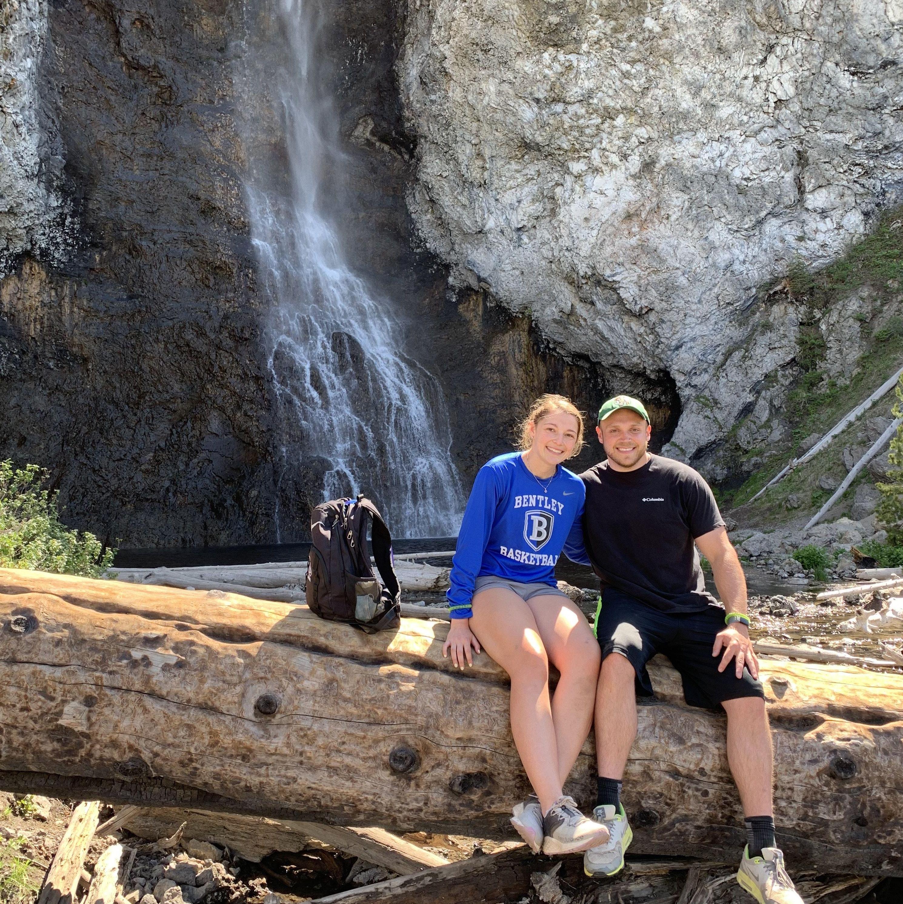 Fairy Falls in Yellowstone National Park