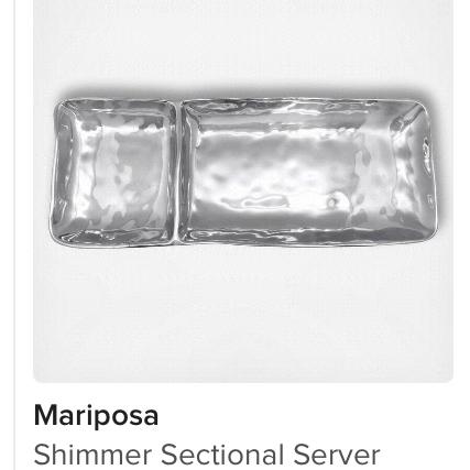 Mariposa - shimmer sectional server