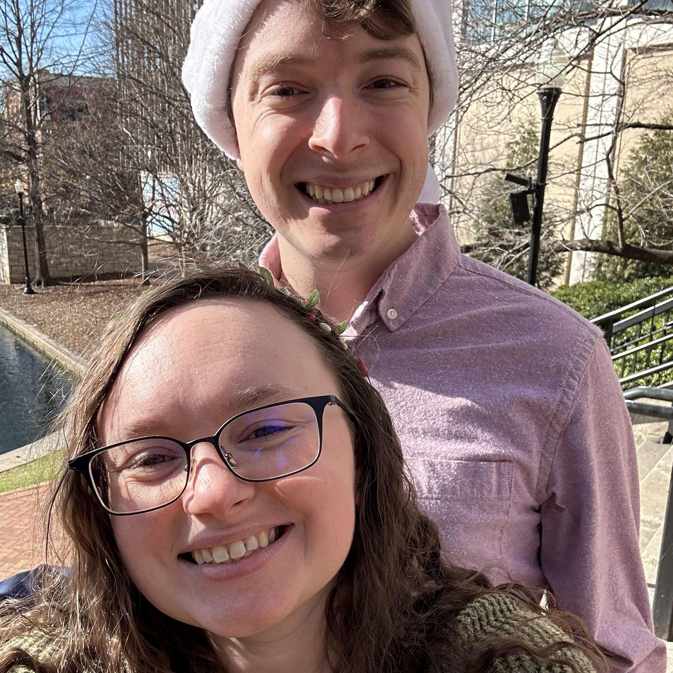 Woke up, Spencer made breakfast, we dressed up, I was feeling sus that something might happen :) ... -C 🩵 (12/22/2023)