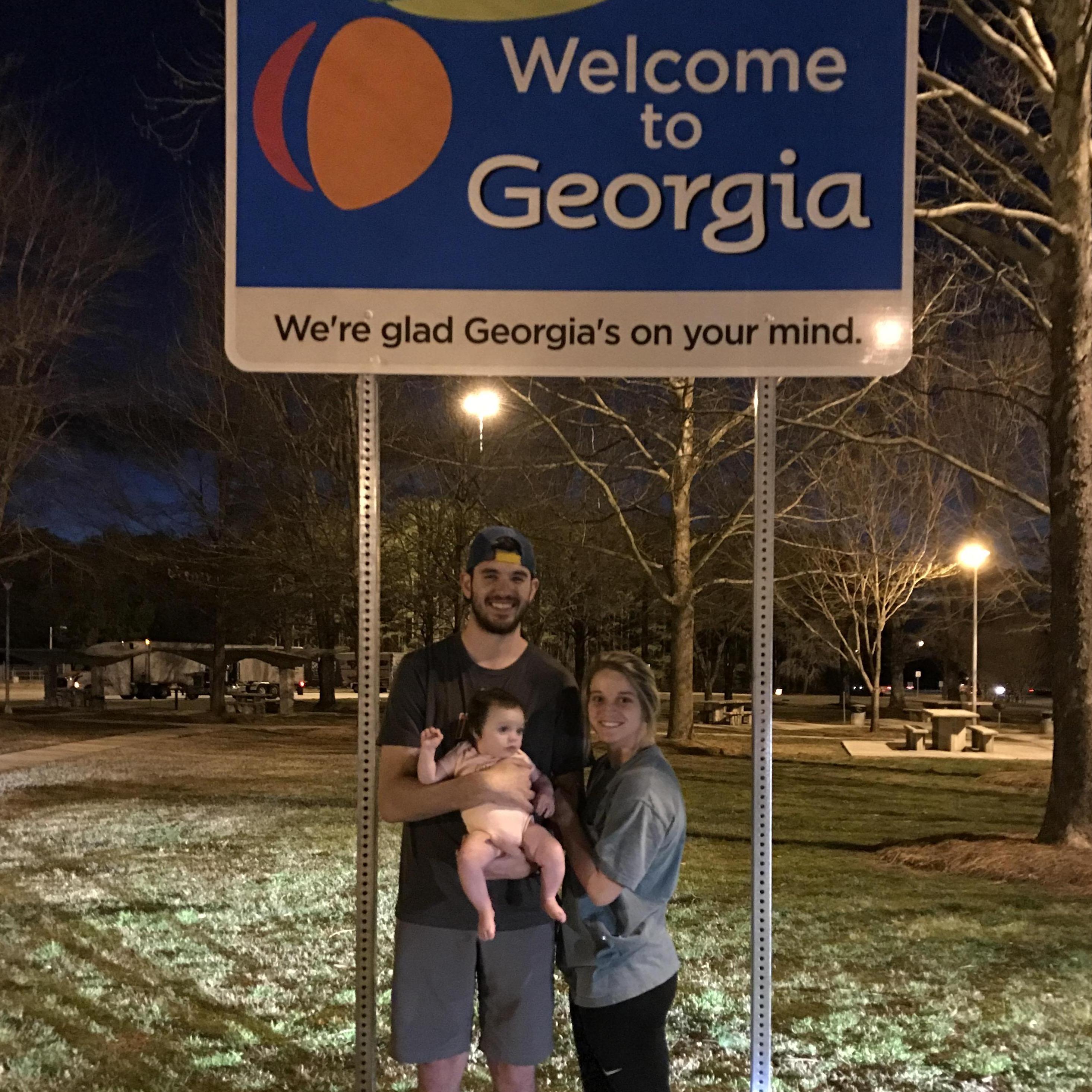 Our move back to Georgia