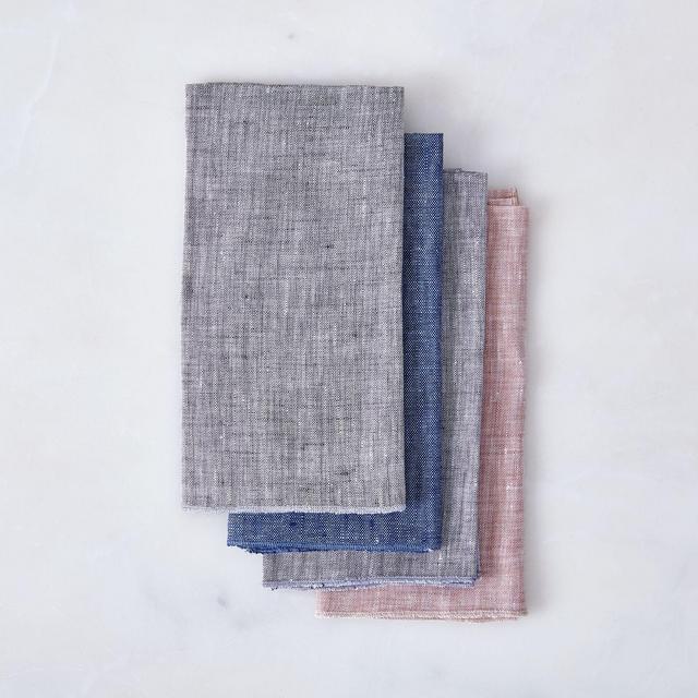 Linen Chambray Napkins (Set of 4)