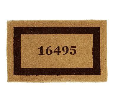 Personalized Doormat, 22 x 36", Espresso