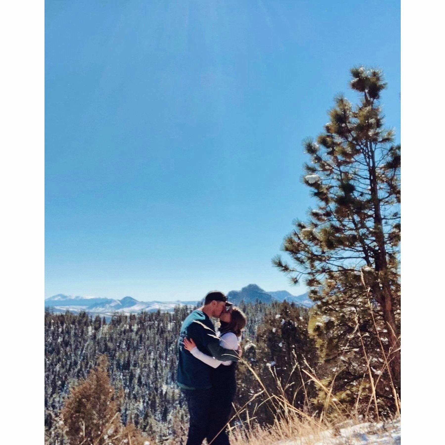 Right after we got engaged!