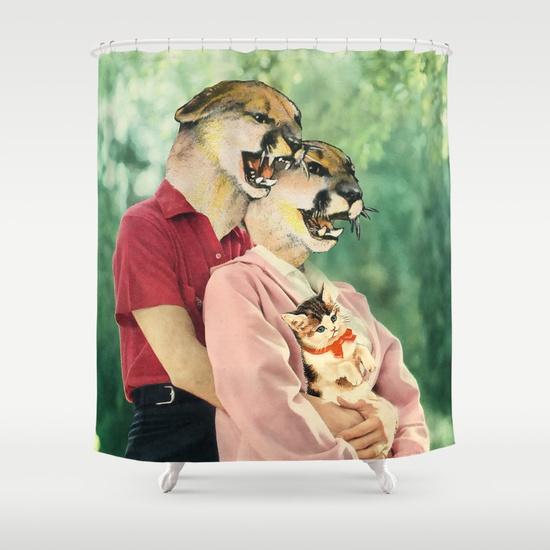 Family Photo Shower Curtain