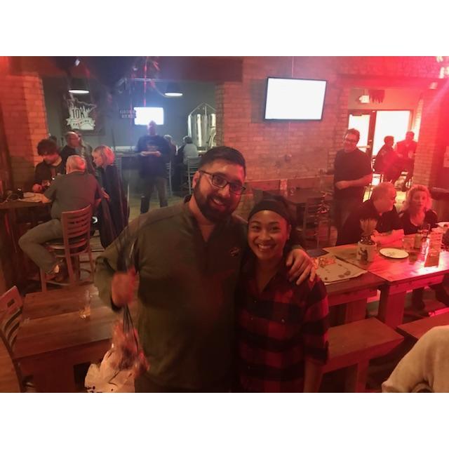 Surprised Ryan for his 31st Birthday with Friends, Family and beer at 10K Brewery in Anoka.