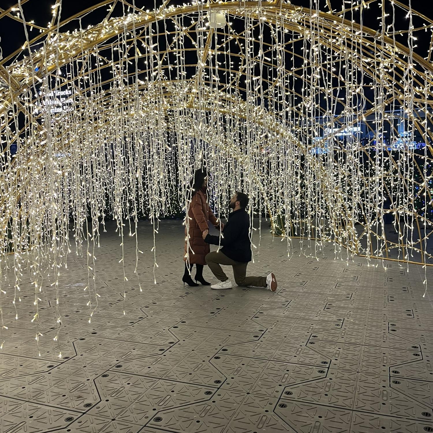 Elias proposing to me! 12/30/2023 ❤️