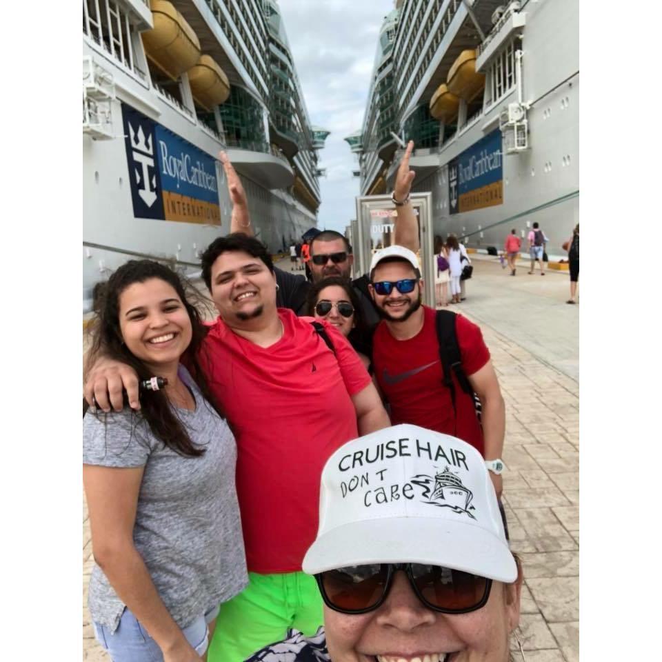Here's another family favorite: CRUISING!! The Bride and Groom have been on 4 cruises since being together!