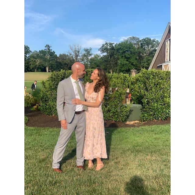 At Kate and Brett's beautiful wedding, June 2021.