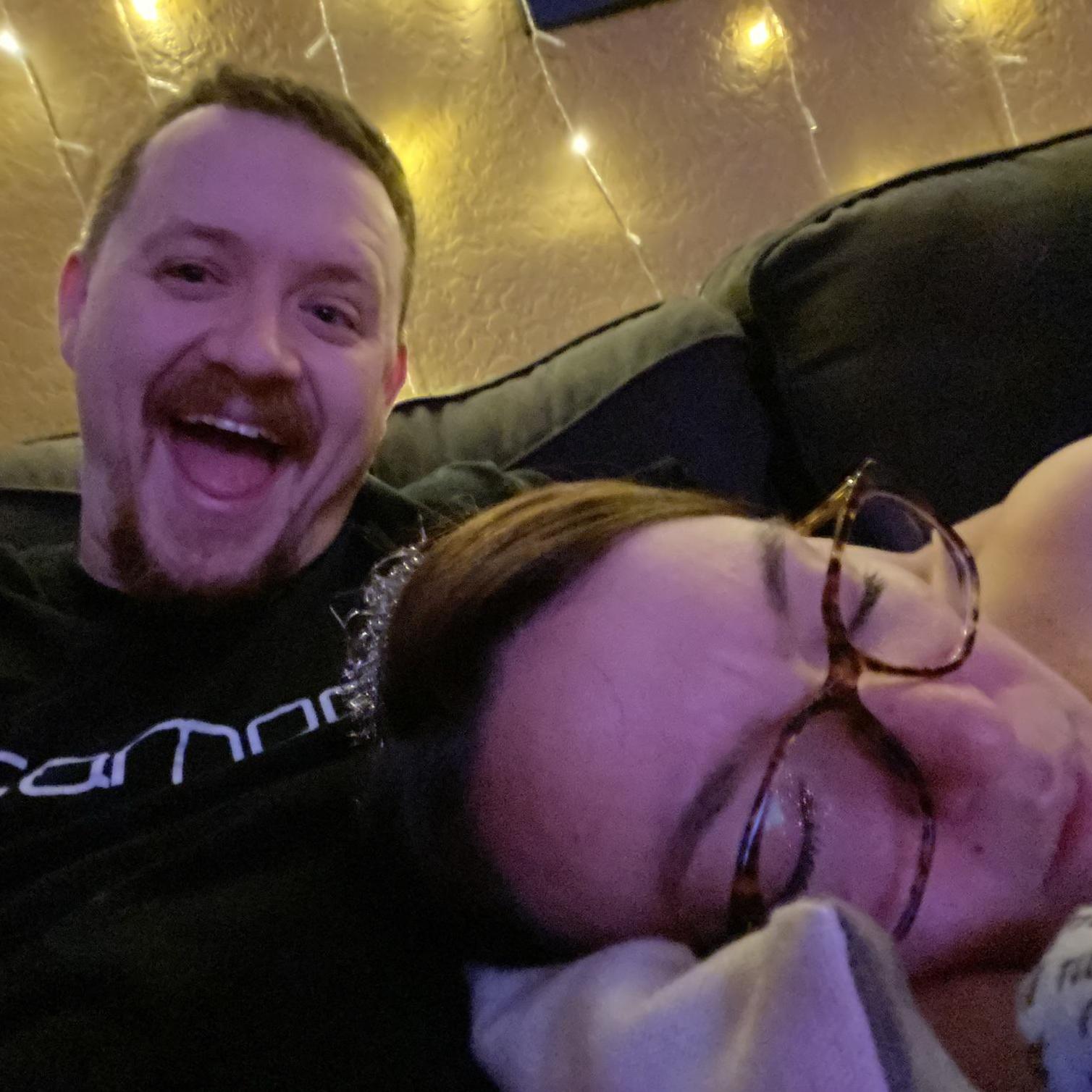 She always falls asleep during movies