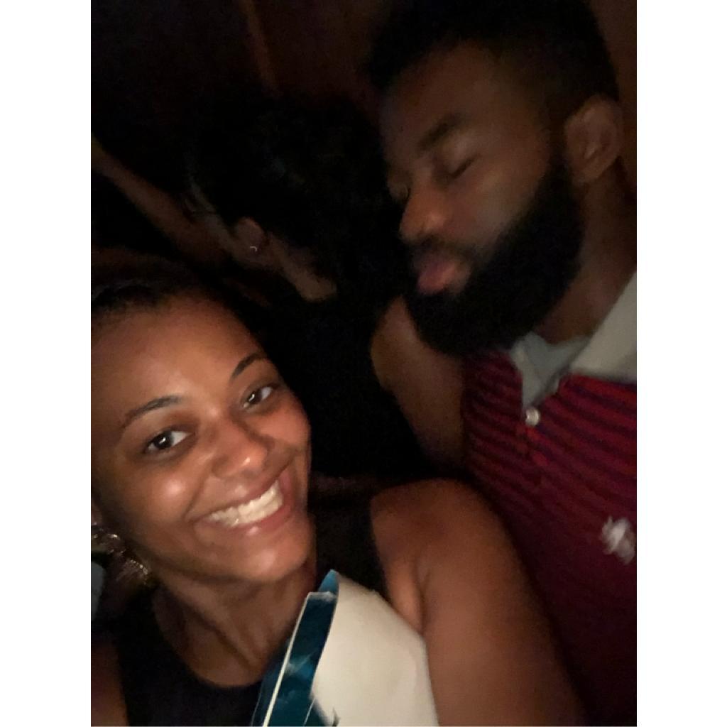 8.11.18 - Snagged our first pic (Ike was not ready clearly)