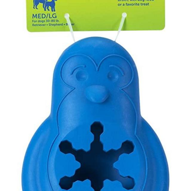 PetSafe Frosty Cone Dog Toys – Fill and Freeze Treat Holding Chew Toy – BPA Free Rubber – French Vanilla Scented – Interactive Pet Puzzle for Boredom or Separation Anxiety