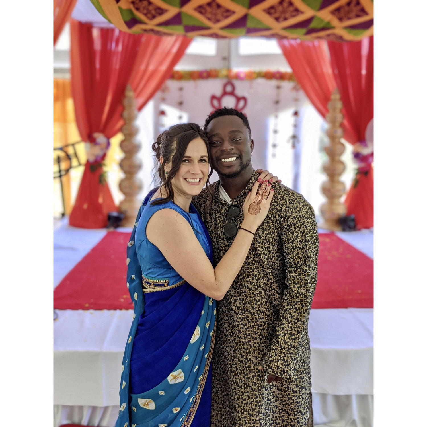 We've been to many weddings together and loved every minute of it.